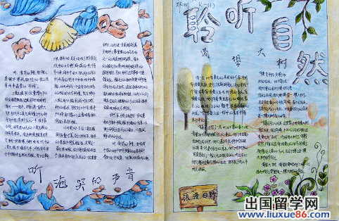 六年级自然手抄报图片