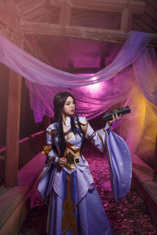 王者荣耀露娜紫霞仙子cosplay