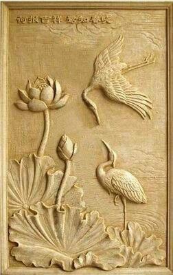 花鸟浮雕北京砂岩雕塑厂家砂岩浮雕壁画
