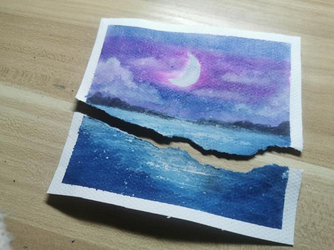 在颜料盒上画画哈哈哈