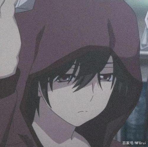 失落男动漫头像