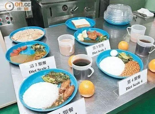 香港监狱伙食曝光!超乎想象!