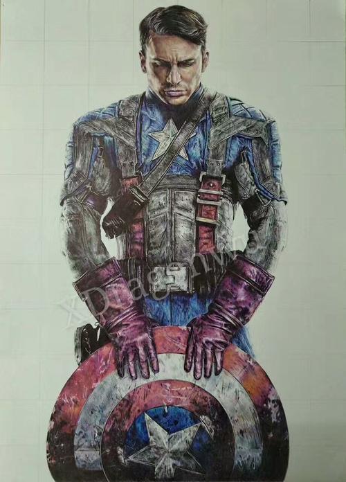 圆珠笔美国队长