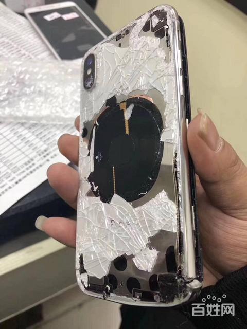 苹果手机8x/8p后盖壳玻璃摔坏能单换吗多少钱?
