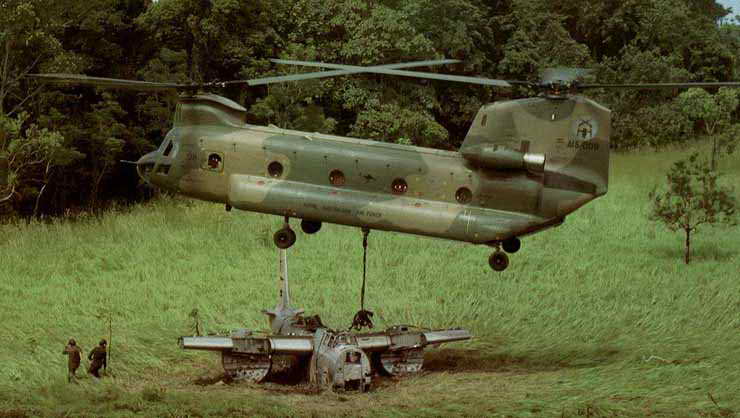 越战美军的直升机有哪些