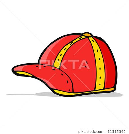 cap的彩色简笔画