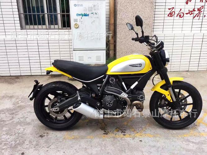 16年杜卡迪scrambler 800cc大排量街跑车男士跨骑摩托
