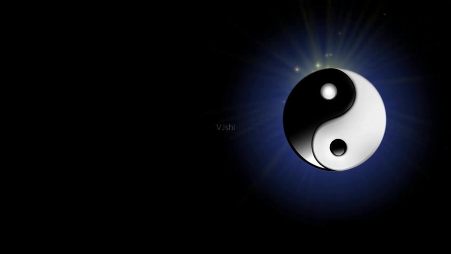 阴阳鱼八卦太极_1920x1080_高清视频素材下载(编号:)