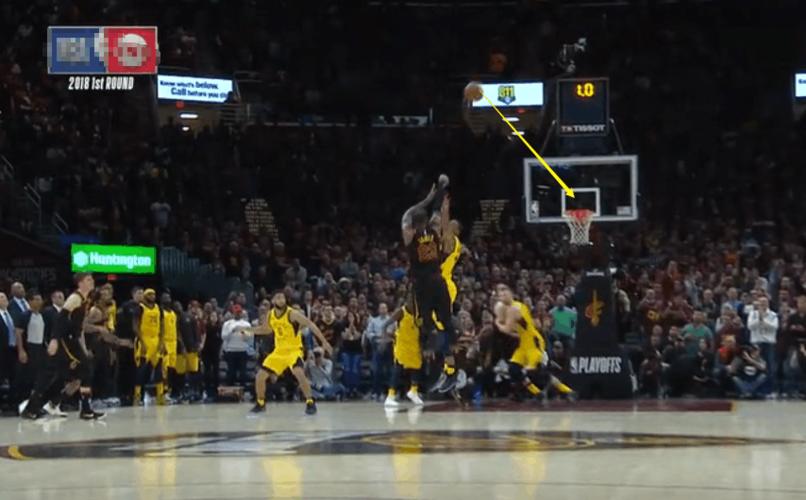 詹姆斯压哨3分绝杀后, 步行者悍将这个表情说明一切