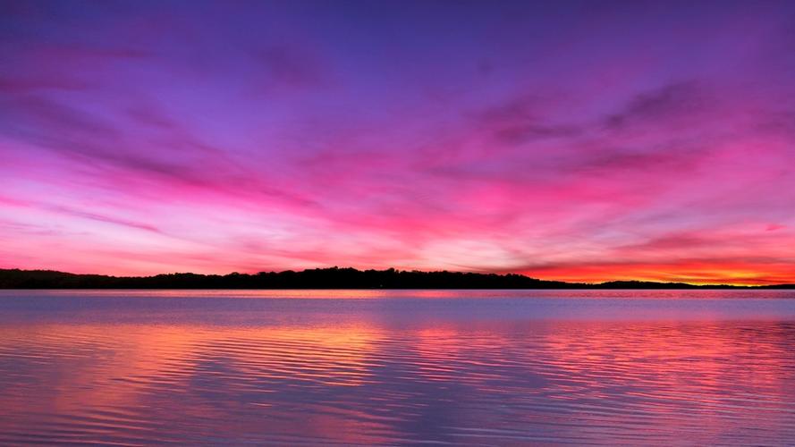 8k晚霞 朝霞日出日落超高清壁纸