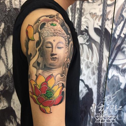 包大臂如来佛纹身——北京最有名的纹身店