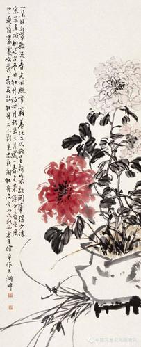 盘点历代名家笔下的那些牡丹(第六辑)_李苦禅