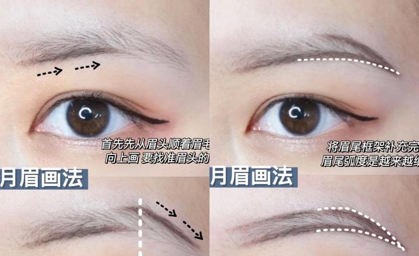 原创如何画眉才好看?教你3种眉型画法,告别土味"小新眉"