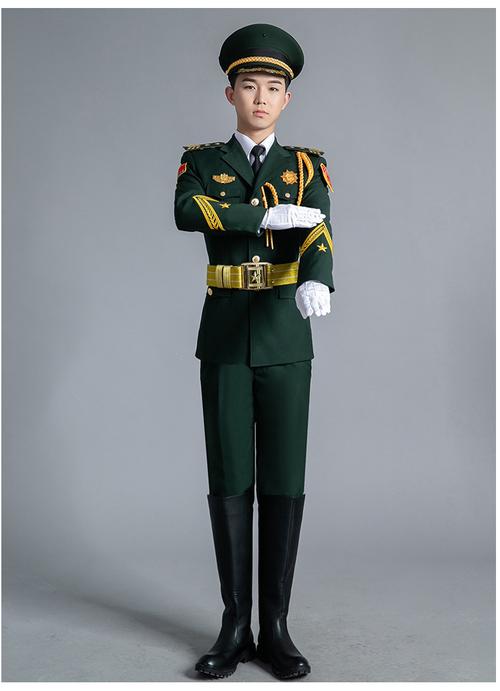 升旗护卫队礼服三军仪仗队男女高中学生陆海空升旗手服装军装新款