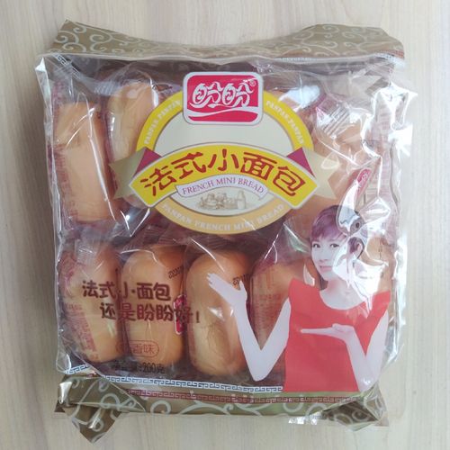 【包邮】盼盼法式小面包200g(10枚装)早餐点心零食 批发