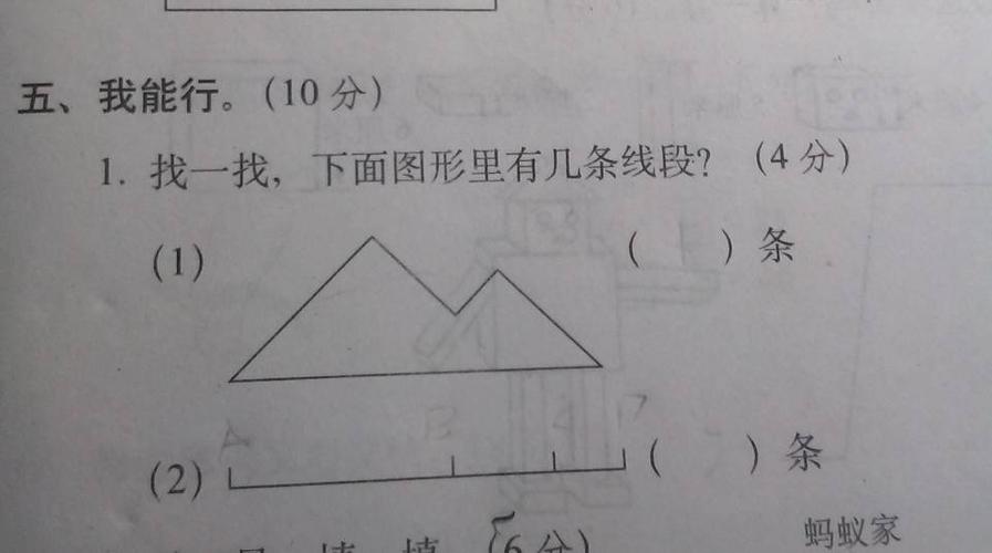 亲 麻烦问一下,这两个图形分别有几个线段. 谢谢