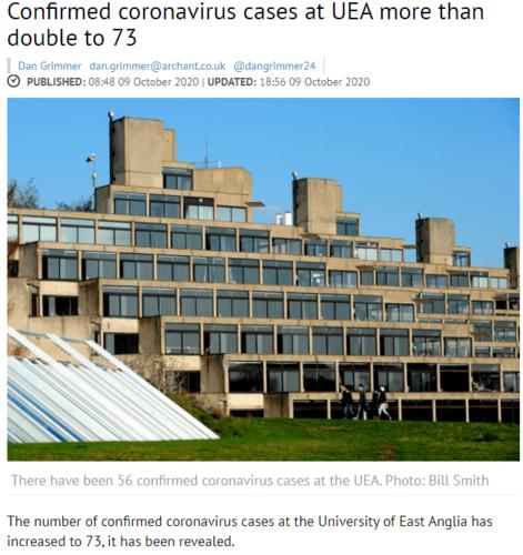 东安格利亚大学uea累计73例确诊.