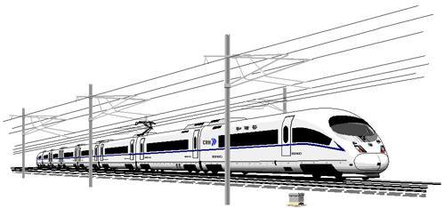 复兴号动车简笔画步骤