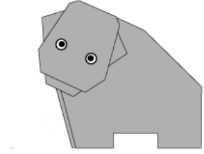 河马的折纸方法