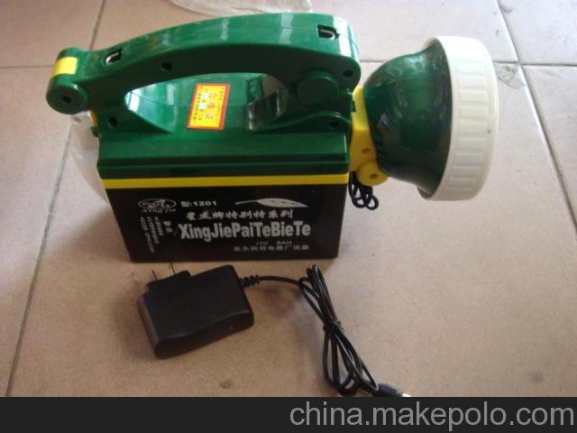 电工电料,线缆照明 灯具灯饰 室外灯具 探照灯 手提式充电灯卤素12v