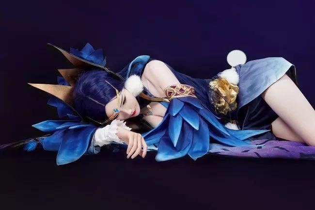 游戏cos丨王者荣耀仲夏夜之梦貂蝉 就服气仲夏夜的特效还原!