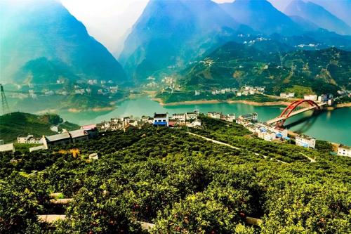 壮美红叶漫三峡③