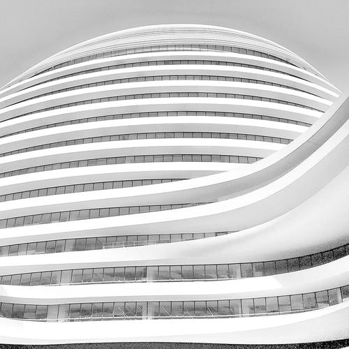 手机摄影建筑线条之soho摄影师张鹏