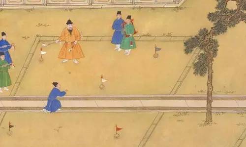 宋代绞胎捶丸 19 雁鱼铜灯(西汉) 现藏于陕西历史博物馆 两灯罩可