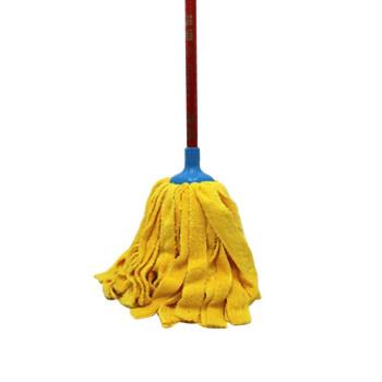 mabalo 5把装 布条拖把老式墩布拖把酒店物业吸水不掉毛毛巾布【颜色