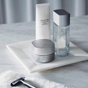 bonus (up to $101 value) with men"s skin care @ shiseido