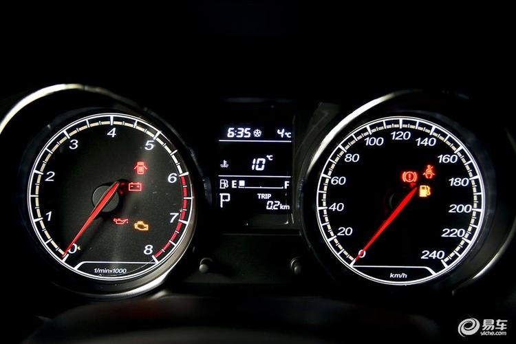 奔腾b30 仪表盘背光显示图