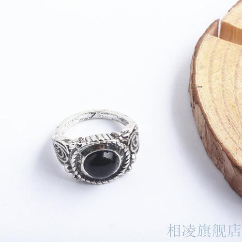 黑暗之魂3戒指装备模型合金金属指环道具黑魂3周边银色版贪婪金蛇戒指