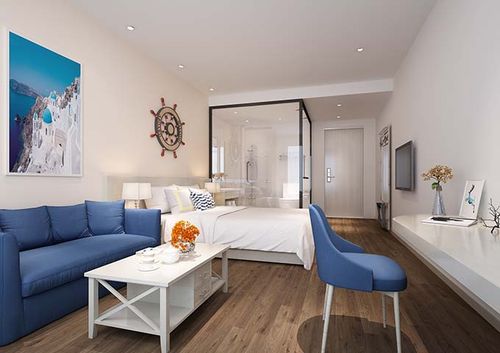 琶洲吾家公寓精品酒店—客房效果图