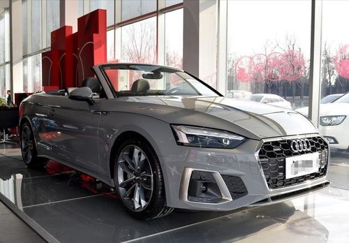 2.0t双门敞篷,加速6秒,新款奥迪a5比宝马m4还要帅气