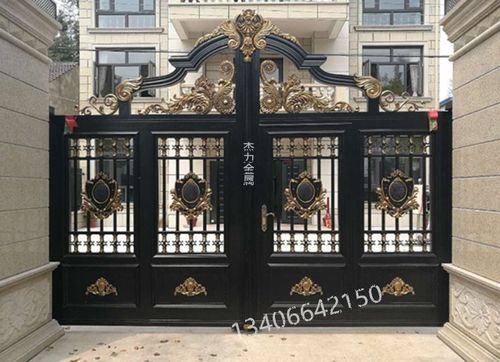 大门别墅对开门铝合金门 快审10-ap邂逅