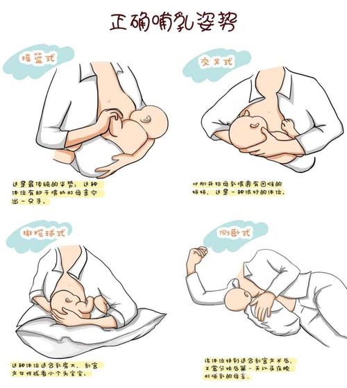 我们一起学习母乳喂养的姿势吧!