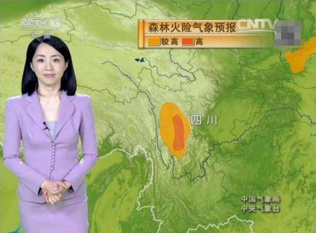 冻龄美人杨丹,担任气象主播多年无变化,和初恋隐婚生子