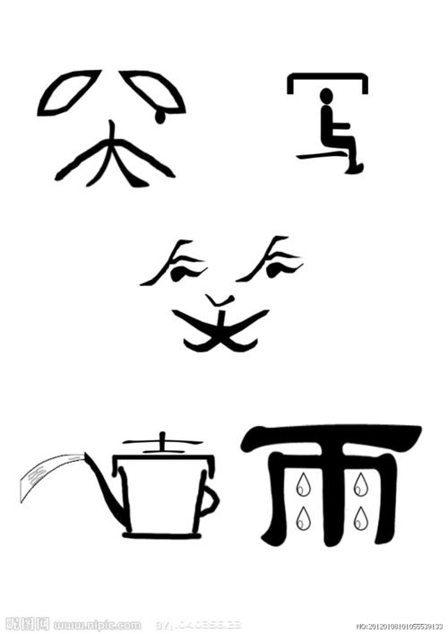 汉字形象字图片