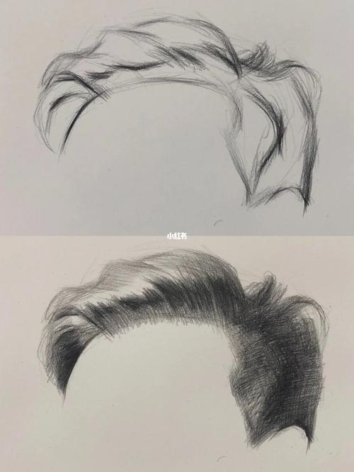 【素描头像】头发怎么画71入内详解_素描_头像_东方