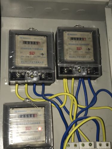 这样是不是算偷电,上面两个电表,接4条线是我们家的,接6条线是别人