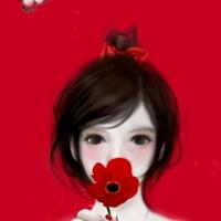 微信头像,红色的