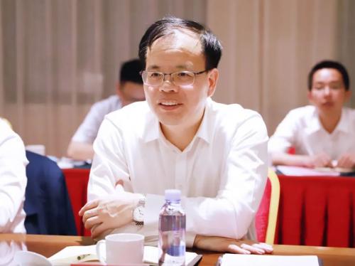 福州市委常委常务副市长仓山区委书记蔡战胜会见盘石集团董事局主席