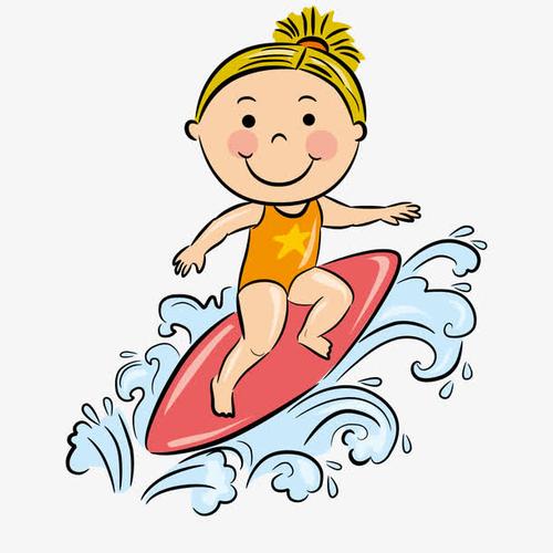 冲浪女孩