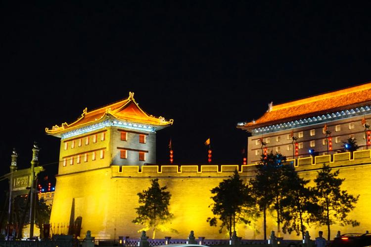 西安永宁门夜景