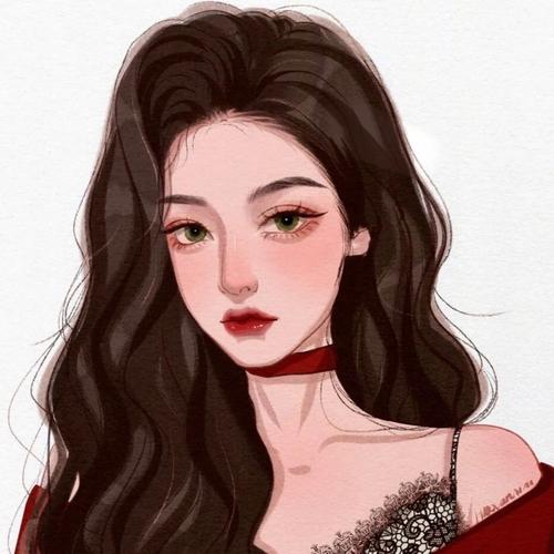 女头|手绘一组精致的女生头像