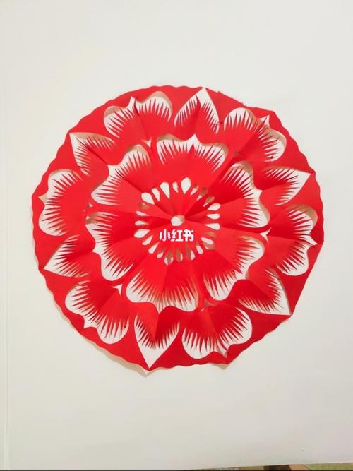 这个手工剪纸团花图案漂亮吧979797_剪纸_手工制作_教程_兴趣