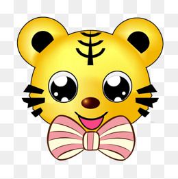 可爱卡通老虎头像