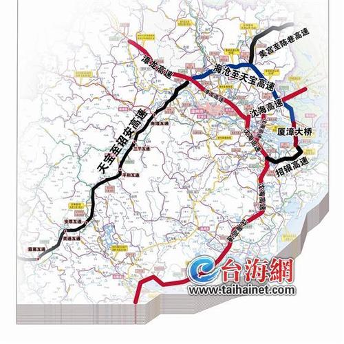 厦成线海沧至天宝段,长泰美宫至陈巷段同时通车