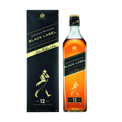 johnnie walker 尊尼获加 黑牌苏格兰威士忌 1l
