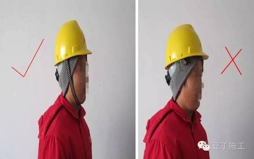 你这样戴安全帽不对!我示范给你看